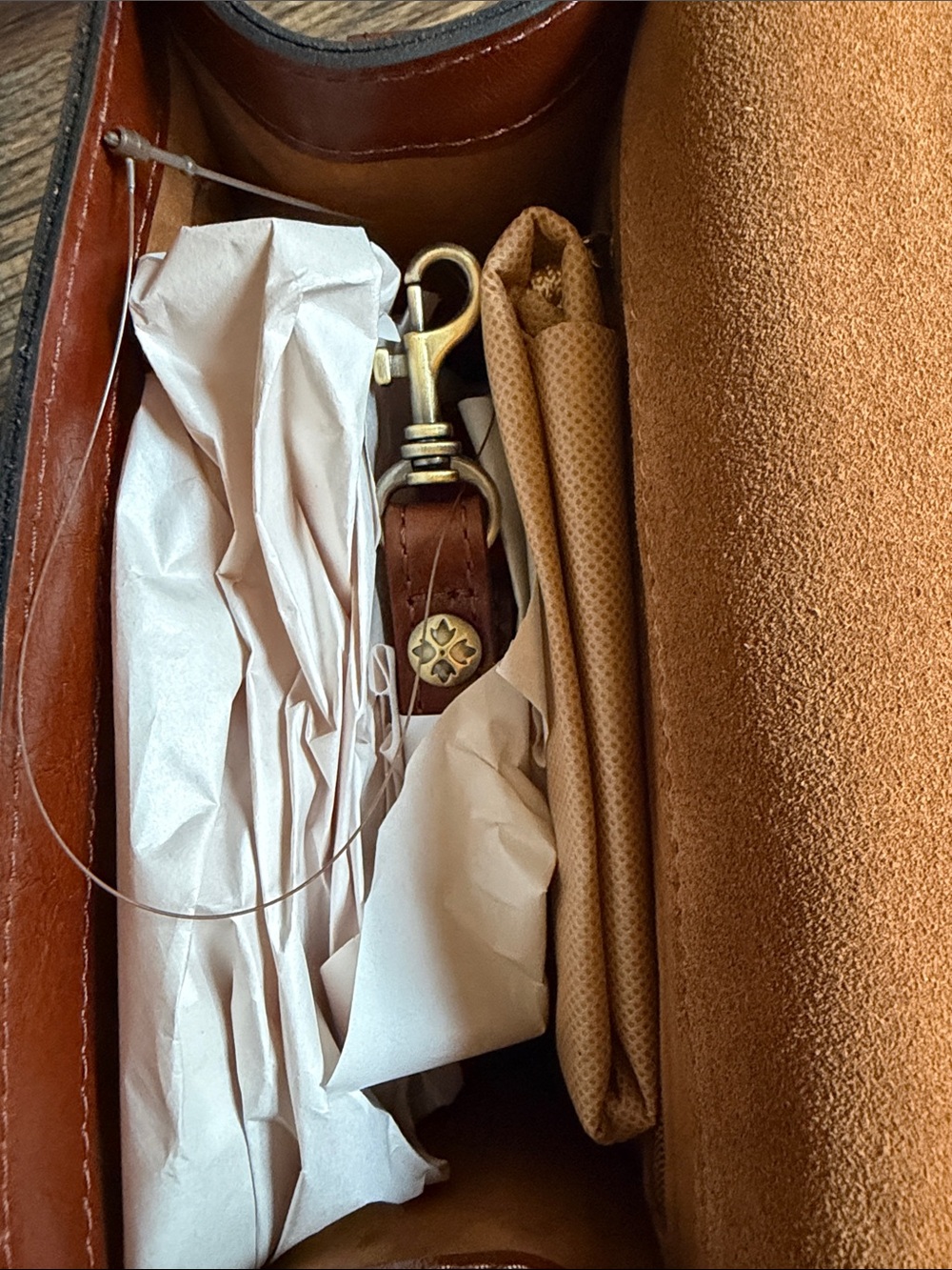 NWT PATRICIA NASH CHAUNY HANDBAG LEATHER ( Patscloset) - Picture 5 of 9